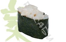 Острые суши нигири Острый Гребешок