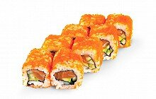 Роллы Канадский тобико ролл