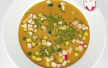 Летнее предложение Окрошка на квасе