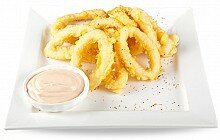 Горячие блюда Кольца кальмара